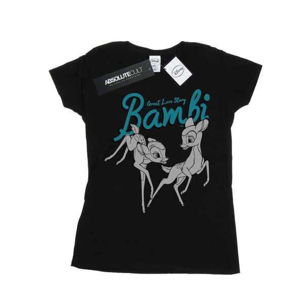 Disney Womens/Ladies Bambi Great Love Story Cotton T-Shirt