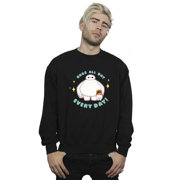 Disney Mens Big Hero 6 Baymax Hugs Everyday Sweatshirt