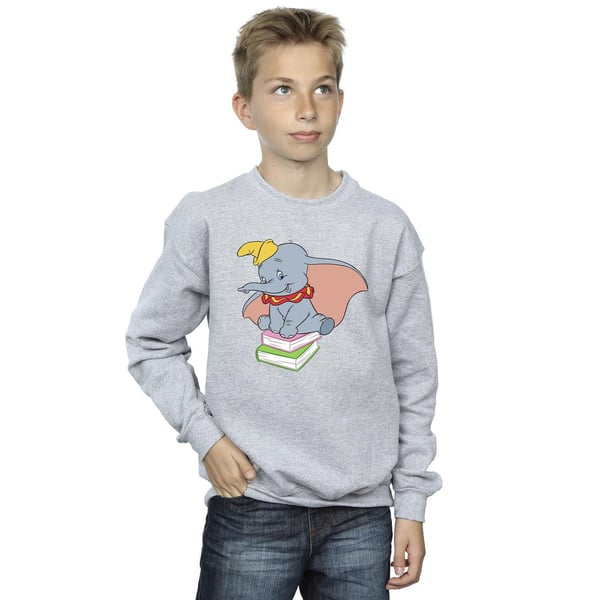 Disney Boys Dumbo Sitting On Books Sweatshirt