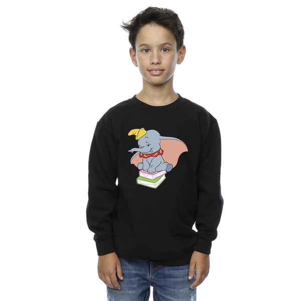Disney Boys Dumbo Sitting On Books Sweatshirt