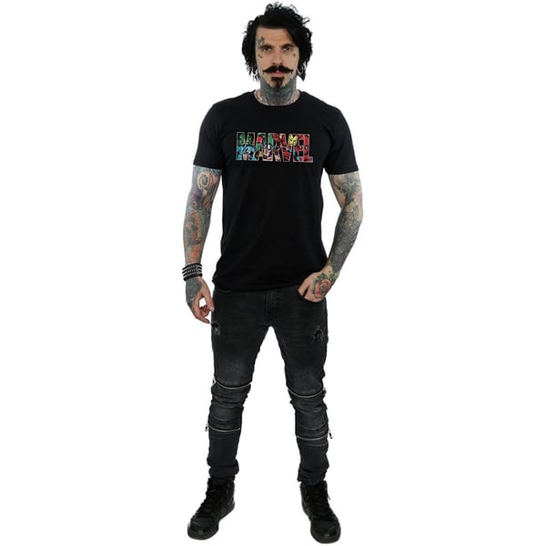 Marvel Comics Mens Characters Cotton T-Shirt