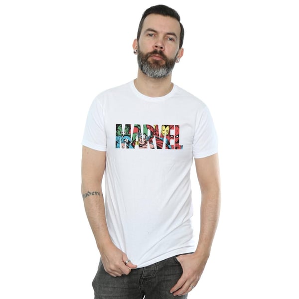 Marvel Comics Mens Characters Cotton T-Shirt