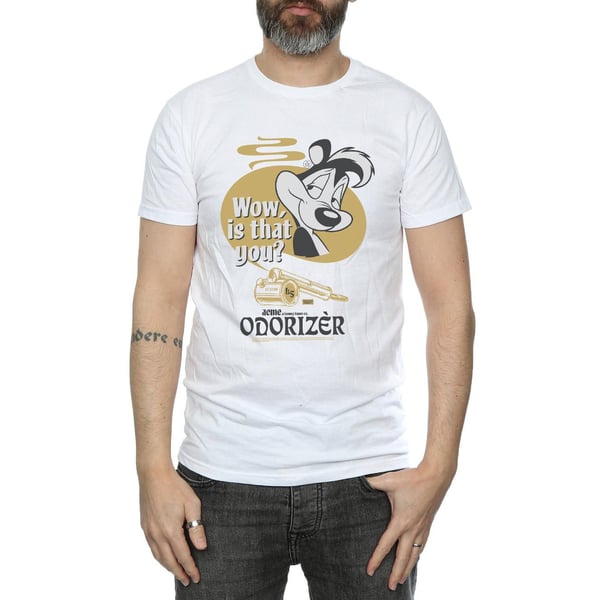 Looney Tunes Mens Odorizer Pepe Le Pew Cotton T-Shirt