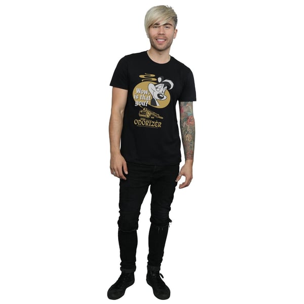 Looney Tunes Mens Odorizer Pepe Le Pew Cotton T-Shirt