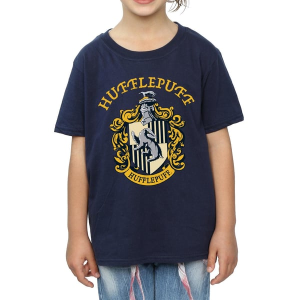 Harry Potter Girls Hufflepuff Cotton T-Shirt