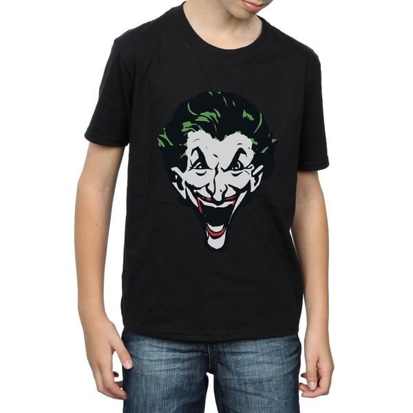 DC Comics Boys The Joker Big Face T-Shirt