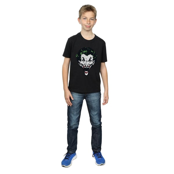 DC Comics Boys The Joker Big Face T-Shirt