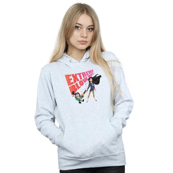 Disney Womens/Ladies Wreck It Ralph Pocahontas And Vanellope Hoodie