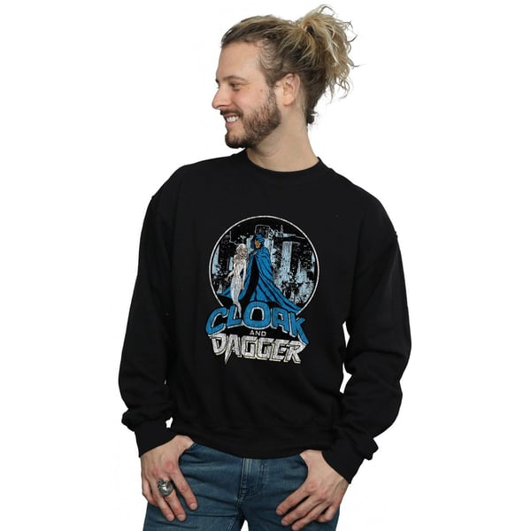 Marvel Herr Cloak And Dagger Retro Tröja