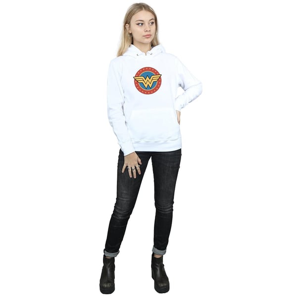 DC Comics Womens/Ladies Wonder Woman Circle Logo Hoodie
