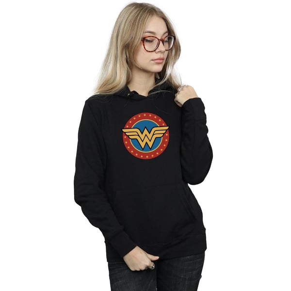 DC Comics Womens/Ladies Wonder Woman Circle Logo Hoodie