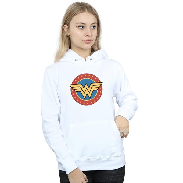 DC Comics Womens/Ladies Wonder Woman Circle Logo Hoodie