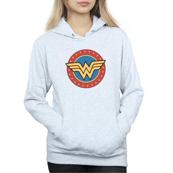 DC Comics Womens/Ladies Wonder Woman Circle Logo Hoodie