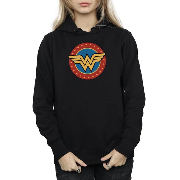 DC Comics Womens/Ladies Wonder Woman Circle Logo Hoodie