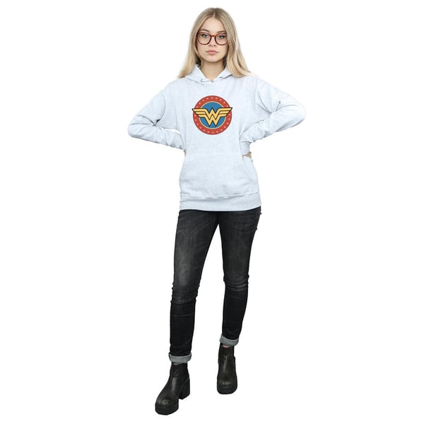 DC Comics Womens/Ladies Wonder Woman Circle Logo Hoodie