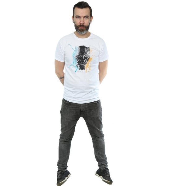 Marvel Mens Black Panther Splash T-Shirt