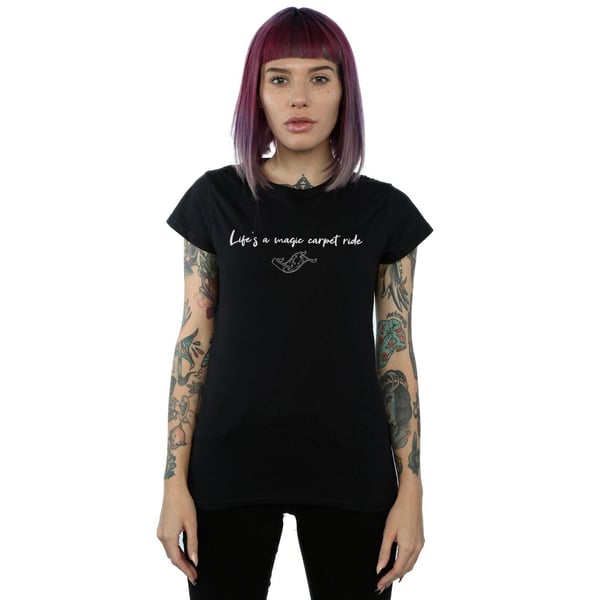 Disney Womens/Ladies Aladdin Life´s A Magic Carpet Ride Cotton T-Shirt