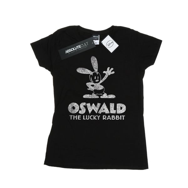 Disney Womens/Ladies Oswald Logo Cotton T-Shirt