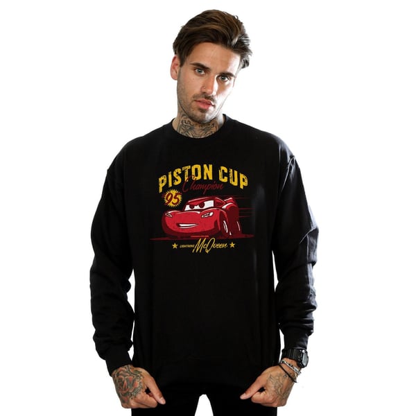 Disney Mens Cars Piston Cup Champion Sweatshirt