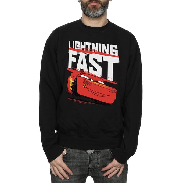 Disney Mens Cars Lightning Fast Sweatshirt