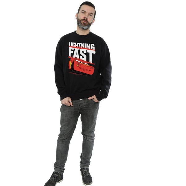 Disney Mens Cars Lightning Fast Sweatshirt