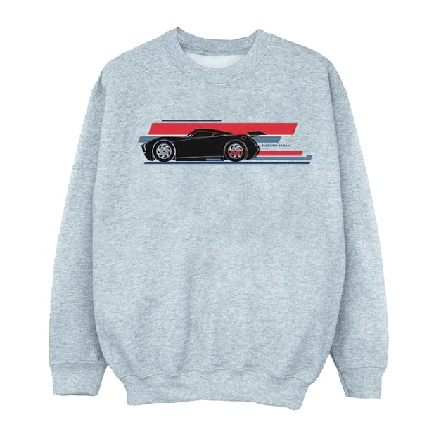 Disney Mens Cars Jackson Storm Stripes Sweatshirt