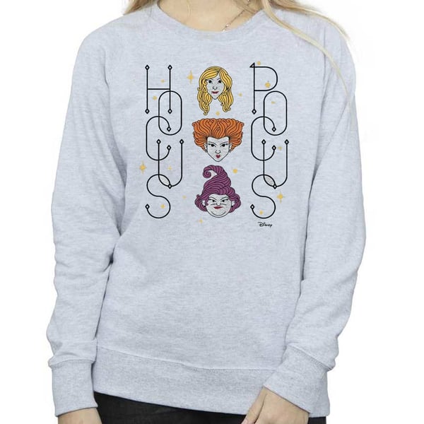 Disney Womens/Ladies Hocus Pocus Faces Sweatshirt