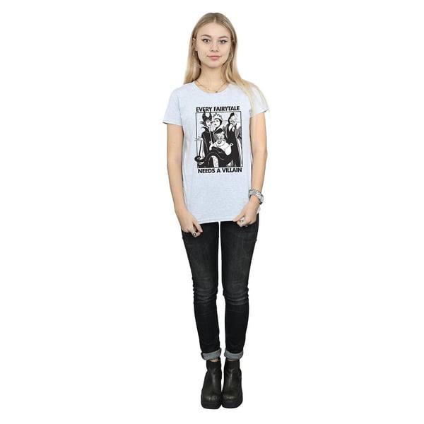 Disney Womens/Ladies Every Fairy Tale Needs A Villain T-Shirt