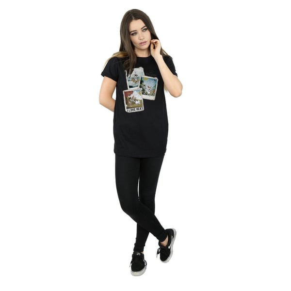 Frozen Womens/Ladies Olaf Polaroid Cotton Boyfriend T-Shirt