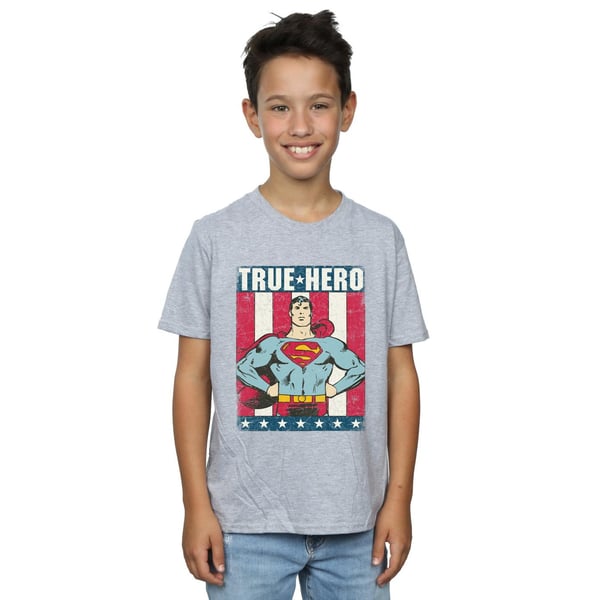 DC Comics Boys Superman True Hero T-paita