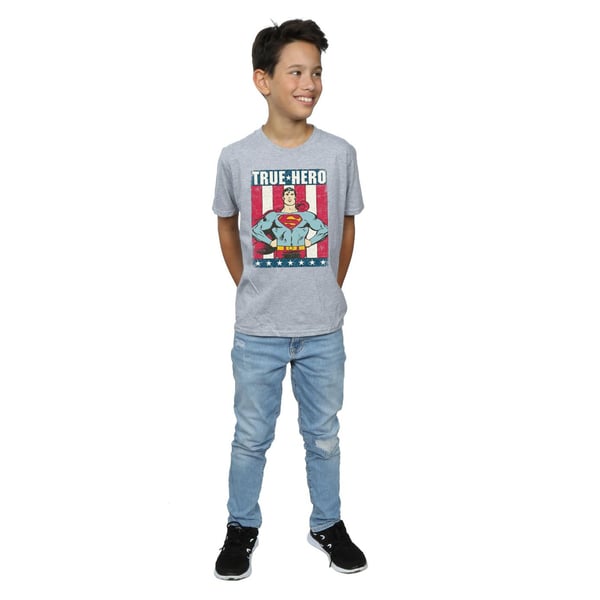 DC Comics Boys Superman True Hero T-paita