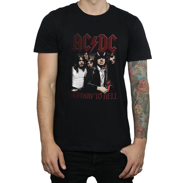 AC/DC Mens Highway To Hell Cotton T-Shirt