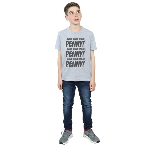 The Big Bang Theory Boys Knock Knock Penny Cotton T-Shirt