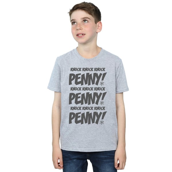 The Big Bang Theory Boys Knock Knock Penny Cotton T-Shirt