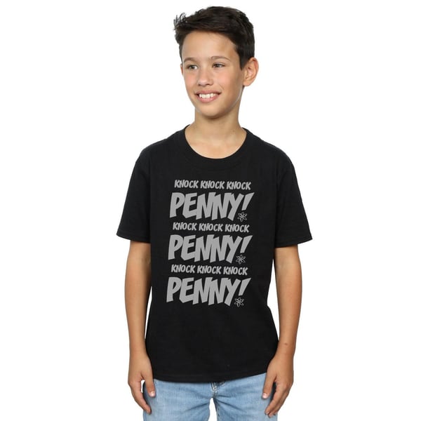 The Big Bang Theory Boys Knock Knock Penny Cotton T-Shirt