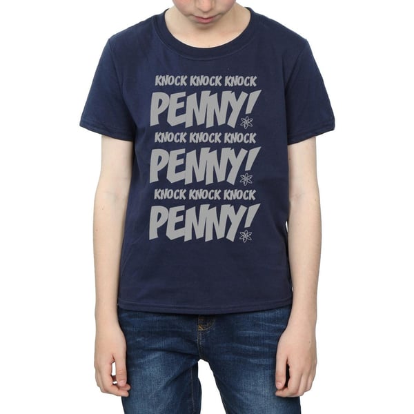 The Big Bang Theory Boys Knock Knock Penny Cotton T-Shirt