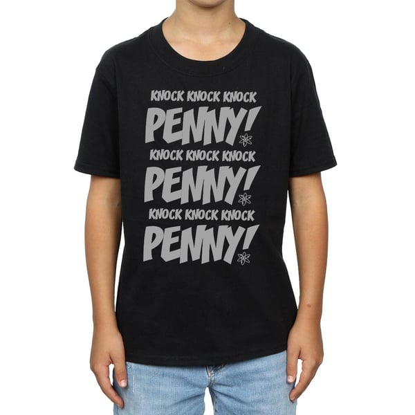 The Big Bang Theory Boys Knock Knock Penny Cotton T-Shirt