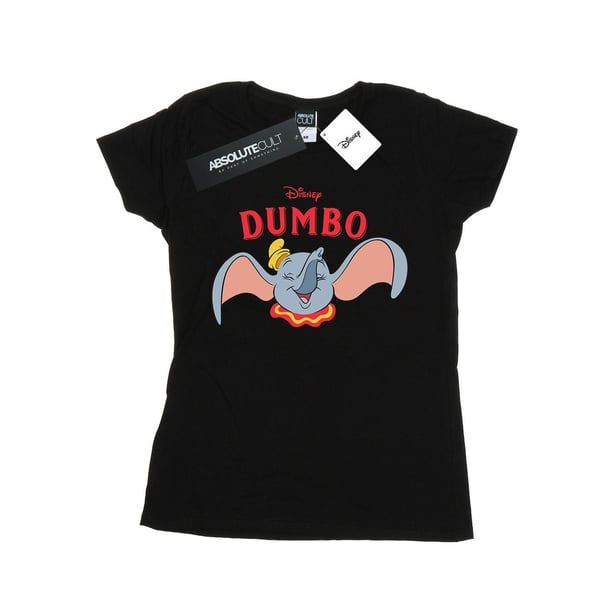 Disney Womens/Ladies Dumbo Smile Cotton T-Shirt