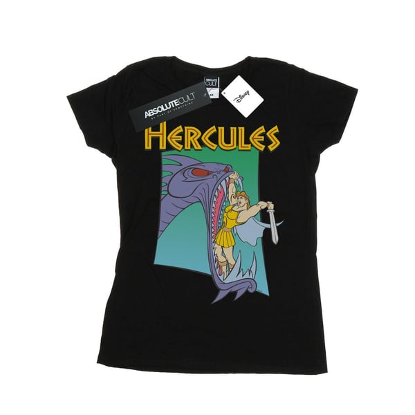 Disney Womens/Ladies Hercules Hydra Fight Cotton T-Shirt