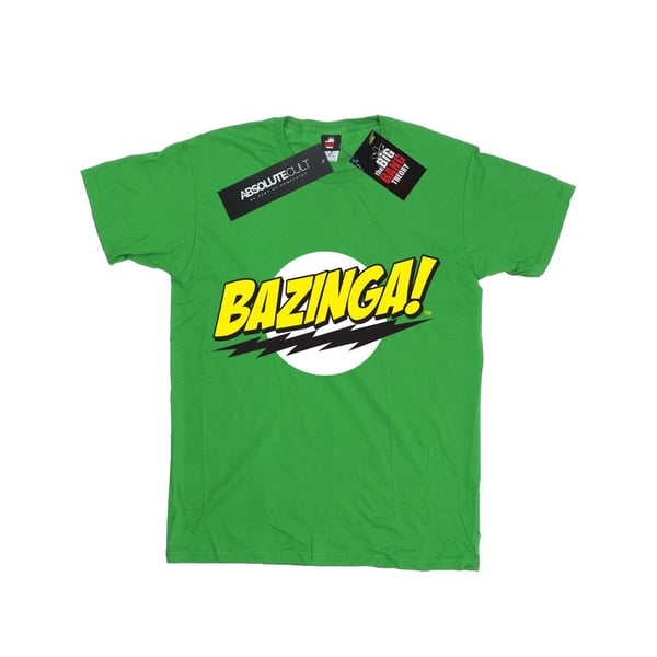 The Big Bang Theory Pojkar Bazinga T-shirt i bomull