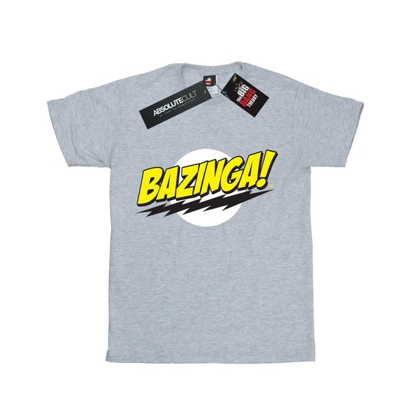 The Big Bang Theory Boys Bazinga -puuvillainen T-paita The Big Bang Theory Boys Bazinga -puuvillainen T-paita