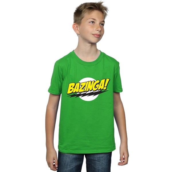 The Big Bang Theory Boys Bazinga Cotton T-Shirt