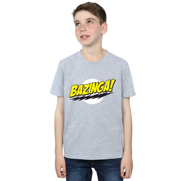 The Big Bang Theory Boys Bazinga Cotton T-Shirt