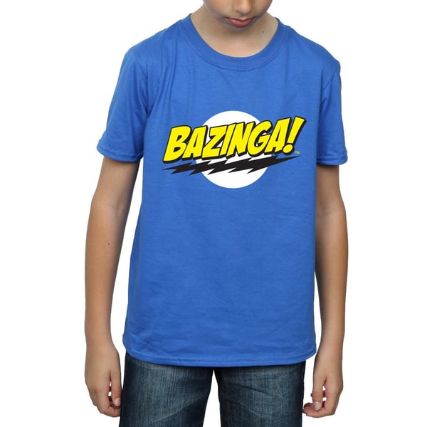 The Big Bang Theory Boys Bazinga Cotton T-Shirt
