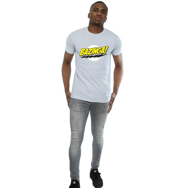 The Big Bang Theory Mens Bazinga Cotton T-Shirt