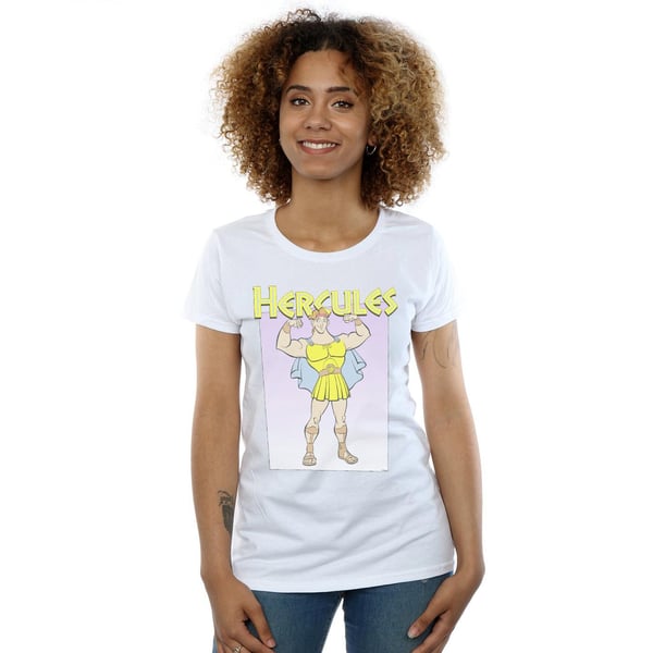 Disney Womens/Ladies Hercules Muscles Cotton T-Shirt