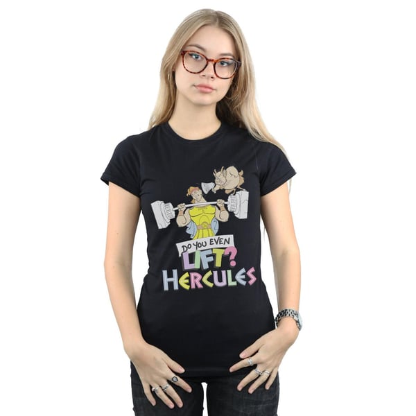 Disney Womens/Ladies Hercules Do You Even Lift? Cotton T-Shirt