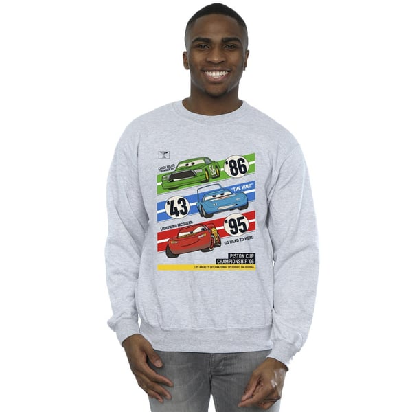 Disney Mens Cars Piston Cup Champions Sweatshirt