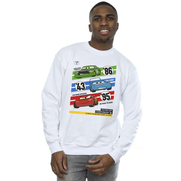 Disney Mens Cars Piston Cup Champions Sweatshirt