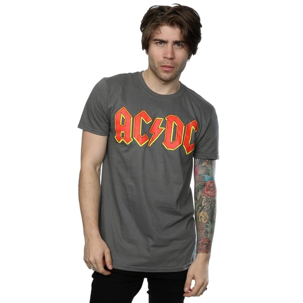 AC/DC Mens Logo Cotton T-Shirt